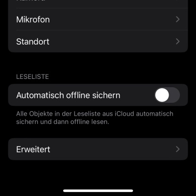 Viren auf iPhone: Javascript ausschalten 2