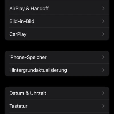 iPhone-Speicher voll Verwaltung 2