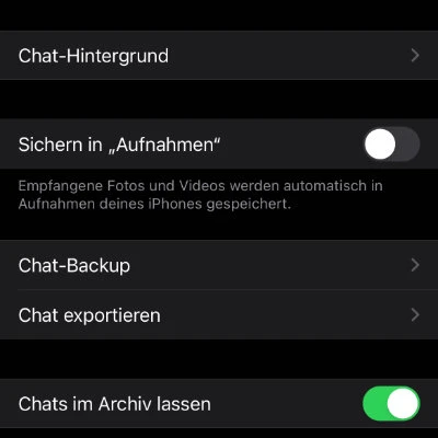 iPhone-Speicher bereinigen WhatsApp 3