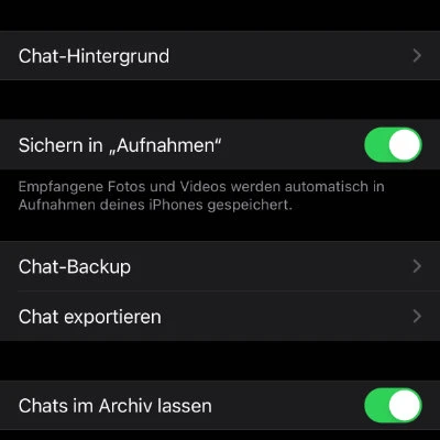 iPhone-Speicher bereinigen WhatsApp 2