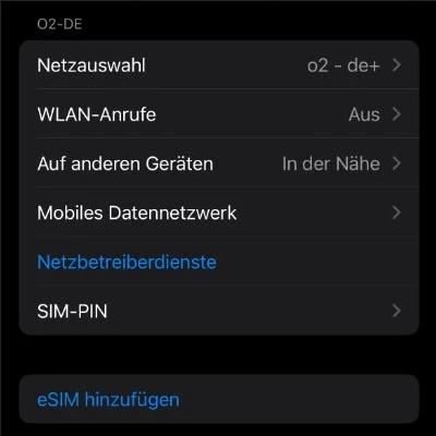 eSIM für Dual SIM auf dem iPhone 15 einrichten