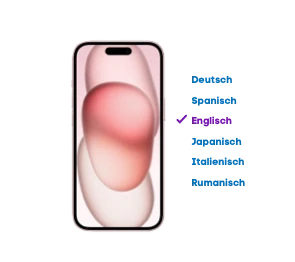 iPhone Sprache ändern