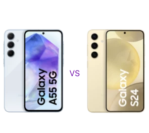 Samsung Galaxy A55 vs. S24