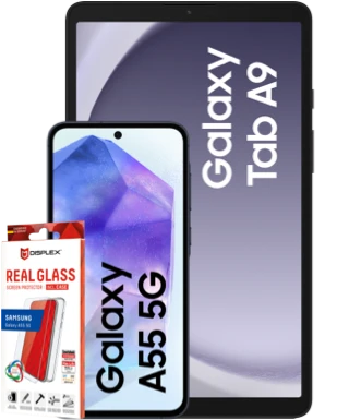 Samsung Galaxy A55 mit Galaxy Tab A9