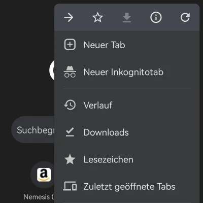 Verlauf löschen in Chrome