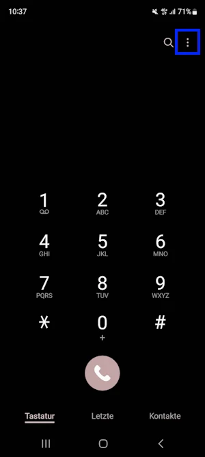 Samsung Telefon-App