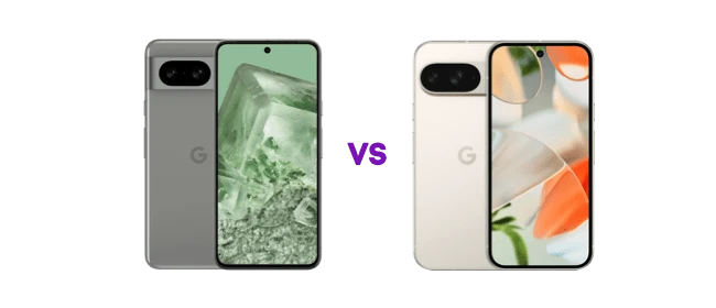 Google Pixel 8 vs. 9: Die Unterschiede