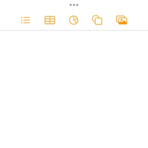 Screenshot der geöffneten Pages App.