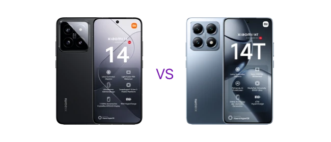 Xiaomi 14 vs. 14T