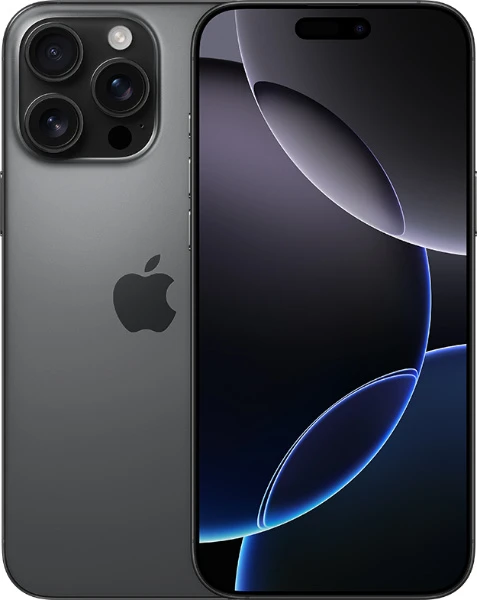 iPhone 16 Pro Farben Titan Schwarz