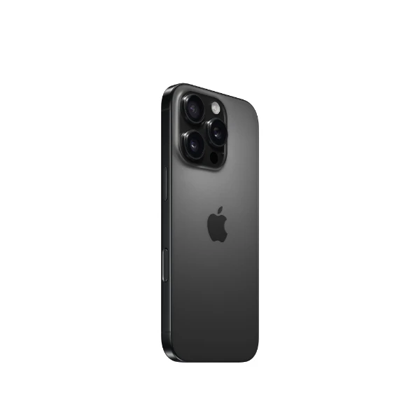 iPhone 16 Pro Farben Titan Schwarz Rückseite