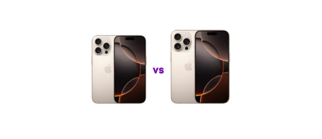 iPhone 16 Pro vs. 16 Pro Max: Die Unterschiede