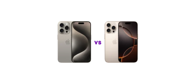 iPhone 15 Pro vs. 16 Pro: Vergleich 2024