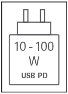  Ladenetzteil 10 - 100 W USB PD 
