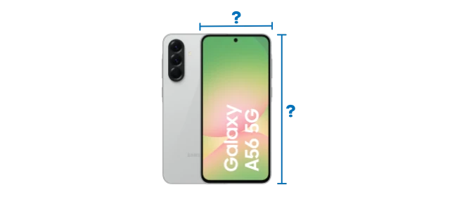  Samsung Galaxy A56: Größe im Detail
