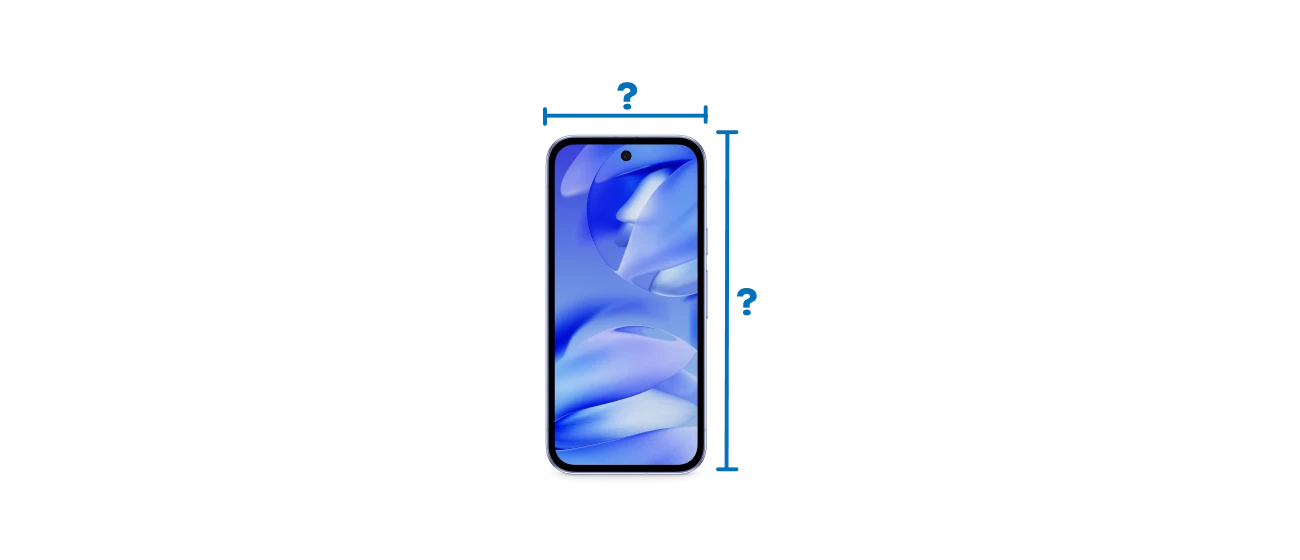  Google Pixel 9a: Größe und Gewicht
