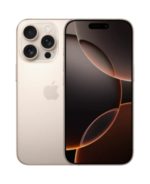  Das iPhone 16 Pro in der Ansicht von vorne und hinten
