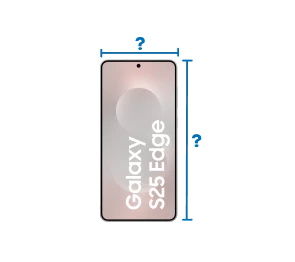 Samsung Galaxy S25 Edge: Größe und Gewicht(© Samsung)
Samsung Galaxy S25 Edge: Größe und Gewicht