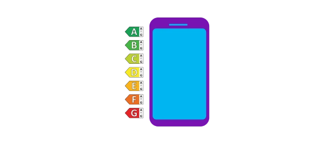  Seit 2025 Pflicht: Neues EU-Energielabel für Smartphones
