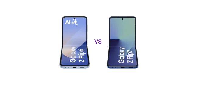  Samsung Galaxy Z Flip6 vs. 7: Die Neuheiten

