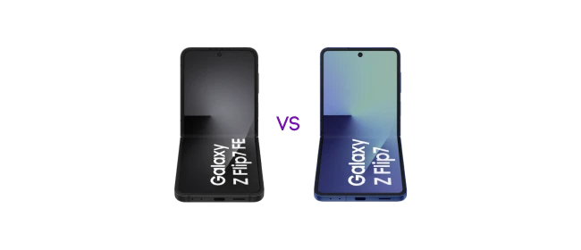  Samsung Galaxy Z Flip7 FE vs. 7: Großer Vergleich
