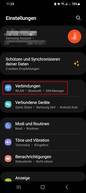  Android-Einstellungen
