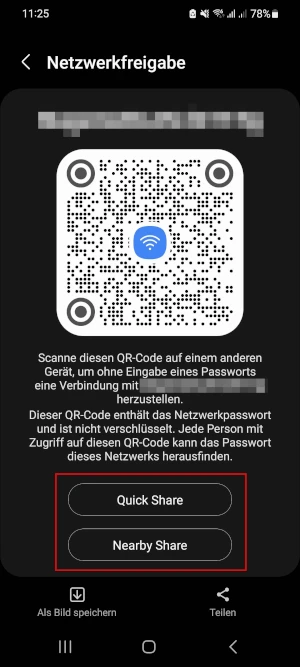  Netzwerkfreigabe in Android
