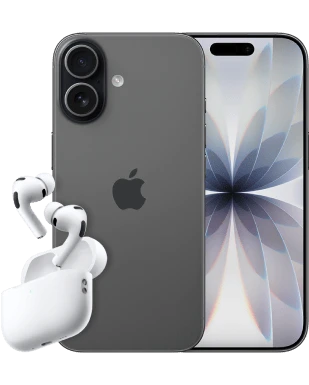 Apple iPhone 17 mit AirPods Pro 3