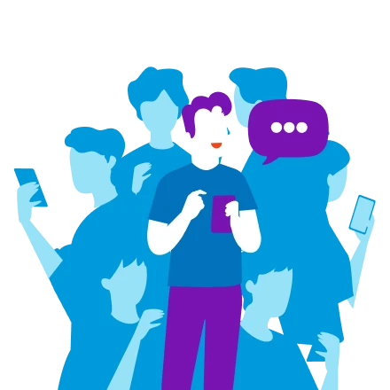  5G ist ultra kristallklar, nahtlos, wie Kino in deiner Hand.
