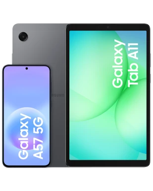 Samsung Galaxy A57 mit Tab A11 WiFi
