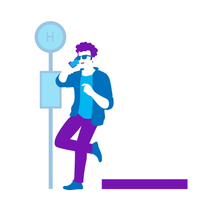  5G ist ultra kristallklar, nahtlos, wie Kino in deiner Hand.
