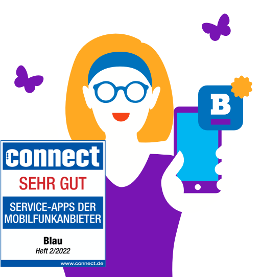 Blau Service: Mein Blau App