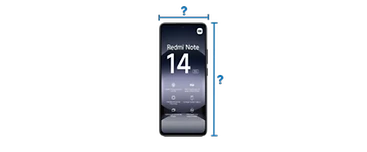 Xiaomi Redmi Note 14: Welche Größen gibt es?